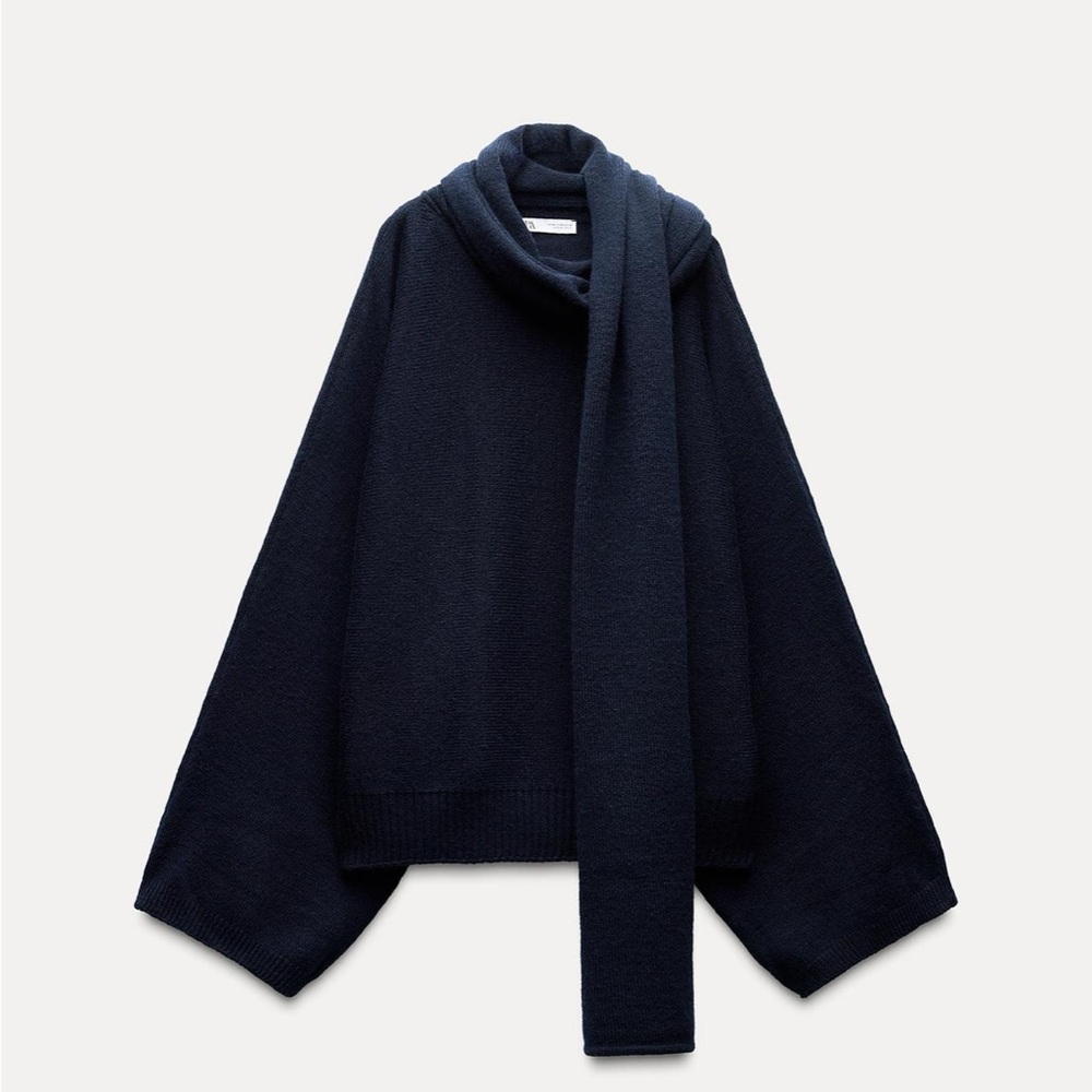 Zara wool scarf sweater